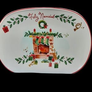 Lenox Feliz Navidad Christmas Tray